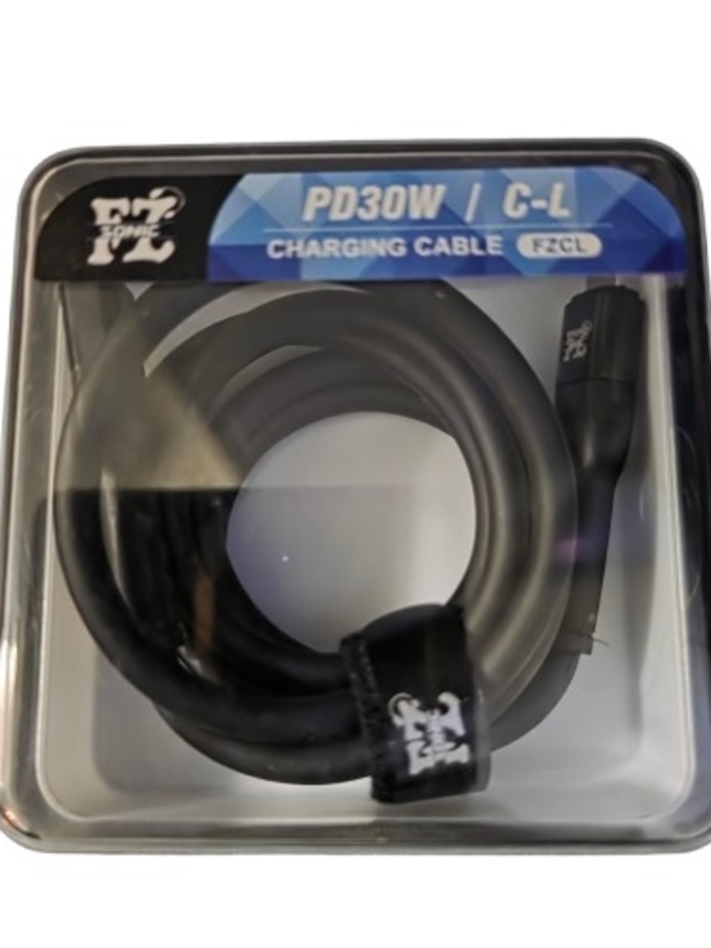 PD30W USB-C Charging Cable - Black ()
